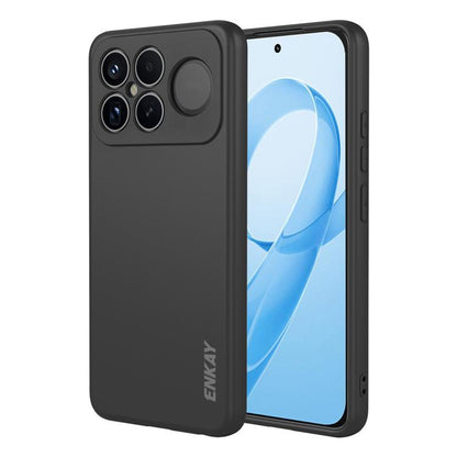 ENKAY Liquid Silicone Soft Shockproof Phone Case, For Redmi Note 17 4G / 5G Global 169.7mm, For Redmi 17 4G / 5G Global 170mm, For Redmi A7 Pro 4G / 5G 171mm, For Xiaomi Poco F8 Ultra / Redmi K90 Pro Max, For Xiaomi Poco F8 Pro / Redmi K90             ...