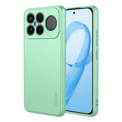ENKAY Liquid Silicone Soft Shockproof Phone Case, For Redmi Note 17 4G / 5G Global 169.7mm, For Redmi 17 4G / 5G Global 170mm, For Redmi A7 Pro 4G / 5G 171mm, For Xiaomi Poco F8 Ultra / Redmi K90 Pro Max, For Xiaomi Poco F8 Pro / Redmi K90             ...