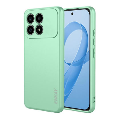 ENKAY Liquid Silicone Soft Shockproof Phone Case, For Redmi Note 17 4G / 5G Global 169.7mm, For Redmi 17 4G / 5G Global 170mm, For Redmi A7 Pro 4G / 5G 171mm, For Xiaomi Poco F8 Ultra / Redmi K90 Pro Max, For Xiaomi Poco F8 Pro / Redmi K90             ...