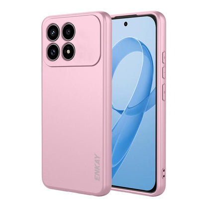 ENKAY Liquid Silicone Soft Shockproof Phone Case, For Redmi Note 17 4G / 5G Global 169.7mm, For Redmi 17 4G / 5G Global 170mm, For Redmi A7 Pro 4G / 5G 171mm, For Xiaomi Poco F8 Ultra / Redmi K90 Pro Max, For Xiaomi Poco F8 Pro / Redmi K90             ...