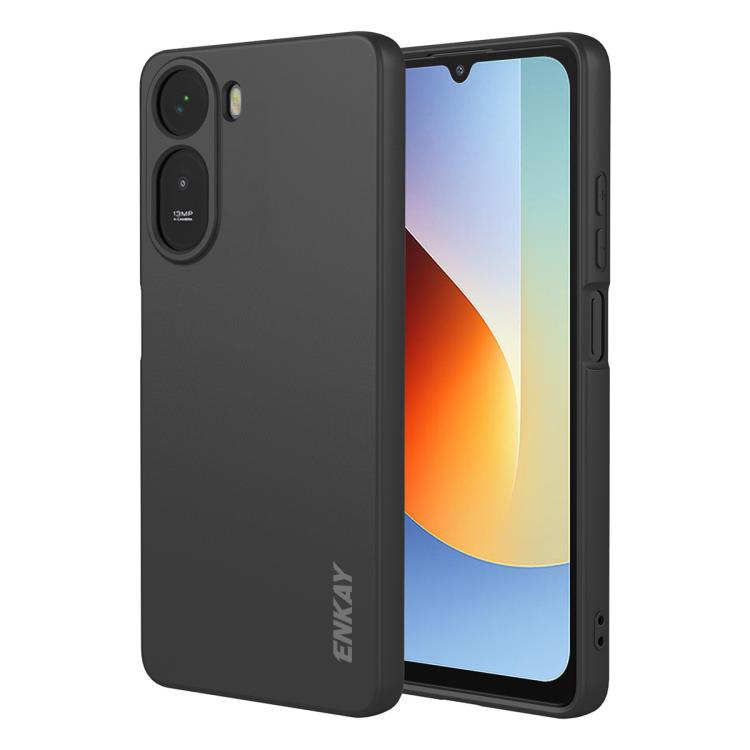 ENKAY Liquid Silicone Soft Shockproof Phone Case, For Redmi Note 17 4G / 5G Global 169.7mm, For Redmi 17 4G / 5G Global 170mm, For Redmi A7 Pro 4G / 5G 171mm, For Xiaomi Poco F8 Ultra / Redmi K90 Pro Max, For Xiaomi Poco F8 Pro / Redmi K90             ...