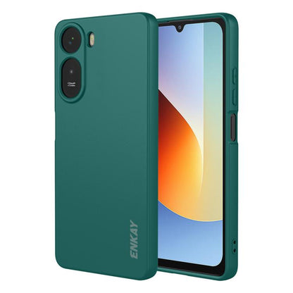 ENKAY Liquid Silicone Soft Shockproof Phone Case, For Redmi Note 17 4G / 5G Global 169.7mm, For Redmi 17 4G / 5G Global 170mm, For Redmi A7 Pro 4G / 5G 171mm, For Xiaomi Poco F8 Ultra / Redmi K90 Pro Max, For Xiaomi Poco F8 Pro / Redmi K90             ...