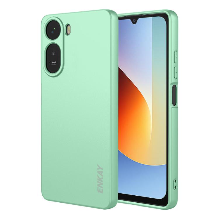 ENKAY Liquid Silicone Soft Shockproof Phone Case, For Redmi Note 17 4G / 5G Global 169.7mm, For Redmi 17 4G / 5G Global 170mm, For Redmi A7 Pro 4G / 5G 171mm, For Xiaomi Poco F8 Ultra / Redmi K90 Pro Max, For Xiaomi Poco F8 Pro / Redmi K90             ...