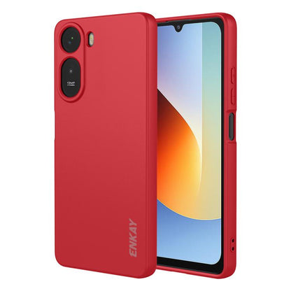 ENKAY Liquid Silicone Soft Shockproof Phone Case, For Redmi Note 17 4G / 5G Global 169.7mm, For Redmi 17 4G / 5G Global 170mm, For Redmi A7 Pro 4G / 5G 171mm, For Xiaomi Poco F8 Ultra / Redmi K90 Pro Max, For Xiaomi Poco F8 Pro / Redmi K90             ...
