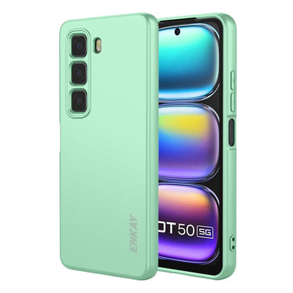 ENKAY Liquid Silicone Soft Shockproof Phone Case, For Infinix Hot 60 Pro+, For Infinix Hot 60 Pro, For Infinix GT 30 Pro, For Infinix Note 50 Pro+ 5G, For Infinix Hot 50 Pro 4G, For Infinix Hot 50 Pro+ 4G, For Infinix Hot 50 4G, For Infinix Hot 50 5G  ...