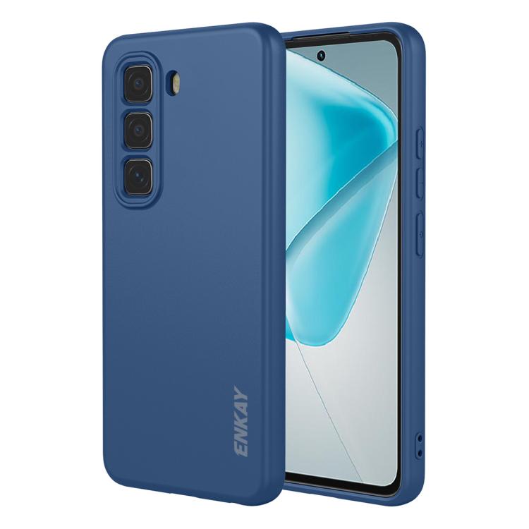 ENKAY Liquid Silicone Soft Shockproof Phone Case, For Infinix Hot 60 Pro+, For Infinix Hot 60 Pro, For Infinix GT 30 Pro, For Infinix Note 50 Pro+ 5G, For Infinix Hot 50 Pro 4G, For Infinix Hot 50 Pro+ 4G, For Infinix Hot 50 4G, For Infinix Hot 50 5G  ...