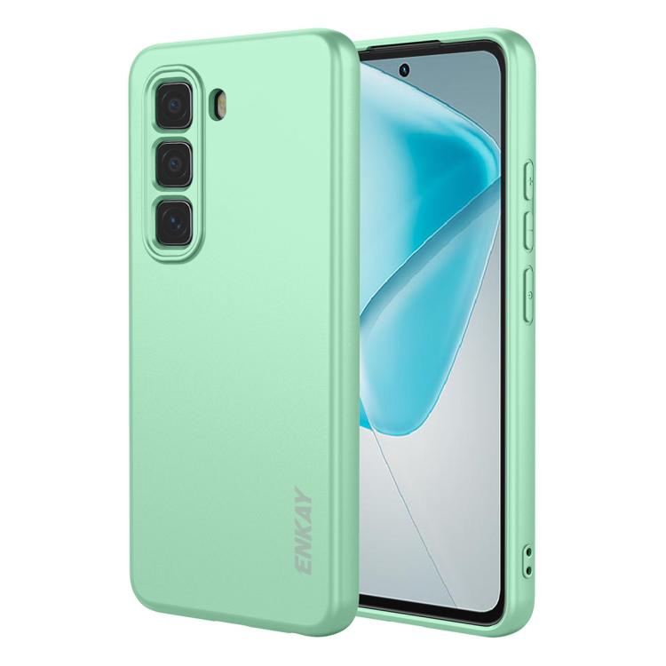 ENKAY Liquid Silicone Soft Shockproof Phone Case, For Infinix Hot 60 Pro+, For Infinix Hot 60 Pro, For Infinix GT 30 Pro, For Infinix Note 50 Pro+ 5G, For Infinix Hot 50 Pro 4G, For Infinix Hot 50 Pro+ 4G, For Infinix Hot 50 4G, For Infinix Hot 50 5G  ...