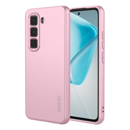 ENKAY Liquid Silicone Soft Shockproof Phone Case, For Infinix Hot 60 Pro+, For Infinix Hot 60 Pro, For Infinix GT 30 Pro, For Infinix Note 50 Pro+ 5G, For Infinix Hot 50 Pro 4G, For Infinix Hot 50 Pro+ 4G, For Infinix Hot 50 4G, For Infinix Hot 50 5G  ...