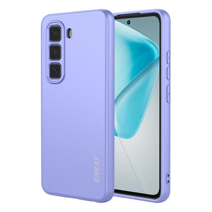 ENKAY Liquid Silicone Soft Shockproof Phone Case, For Infinix Hot 60 Pro+, For Infinix Hot 60 Pro, For Infinix GT 30 Pro, For Infinix Note 50 Pro+ 5G, For Infinix Hot 50 Pro 4G, For Infinix Hot 50 Pro+ 4G, For Infinix Hot 50 4G, For Infinix Hot 50 5G  ...