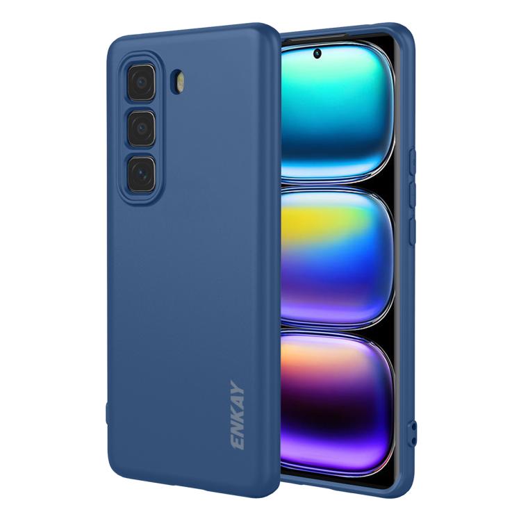 ENKAY Liquid Silicone Soft Shockproof Phone Case, For Infinix Hot 60 Pro+, For Infinix Hot 60 Pro, For Infinix GT 30 Pro, For Infinix Note 50 Pro+ 5G, For Infinix Hot 50 Pro 4G, For Infinix Hot 50 Pro+ 4G, For Infinix Hot 50 4G, For Infinix Hot 50 5G  ...