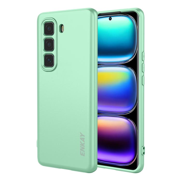 ENKAY Liquid Silicone Soft Shockproof Phone Case, For Infinix Hot 60 Pro+, For Infinix Hot 60 Pro, For Infinix GT 30 Pro, For Infinix Note 50 Pro+ 5G, For Infinix Hot 50 Pro 4G, For Infinix Hot 50 Pro+ 4G, For Infinix Hot 50 4G, For Infinix Hot 50 5G  ...