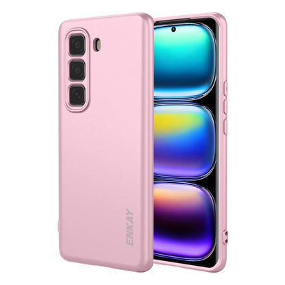 ENKAY Liquid Silicone Soft Shockproof Phone Case, For Infinix Hot 60 Pro+, For Infinix Hot 60 Pro, For Infinix GT 30 Pro, For Infinix Note 50 Pro+ 5G, For Infinix Hot 50 Pro 4G, For Infinix Hot 50 Pro+ 4G, For Infinix Hot 50 4G, For Infinix Hot 50 5G  ...