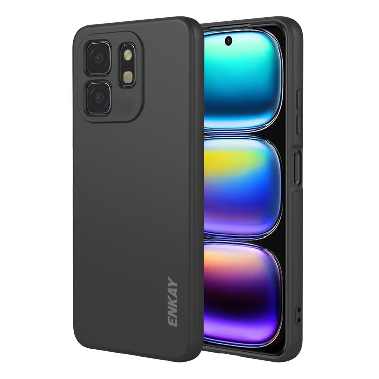 ENKAY Liquid Silicone Soft Shockproof Phone Case, For Infinix Hot 60 Pro+, For Infinix Hot 60 Pro, For Infinix GT 30 Pro, For Infinix Note 50 Pro+ 5G, For Infinix Hot 50 Pro 4G, For Infinix Hot 50 Pro+ 4G, For Infinix Hot 50 4G, For Infinix Hot 50 5G  ...