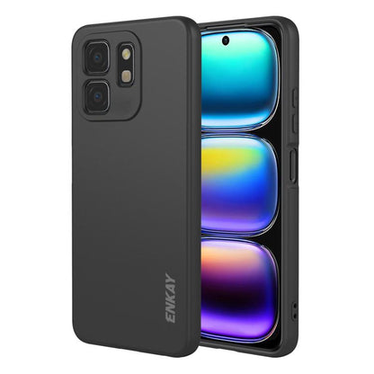 ENKAY Liquid Silicone Soft Shockproof Phone Case, For Infinix Hot 60 Pro+, For Infinix Hot 60 Pro, For Infinix GT 30 Pro, For Infinix Note 50 Pro+ 5G, For Infinix Hot 50 Pro 4G, For Infinix Hot 50 Pro+ 4G, For Infinix Hot 50 4G, For Infinix Hot 50 5G  ...