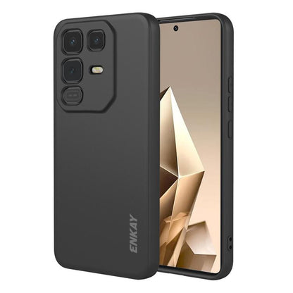 ENKAY Liquid Silicone Soft Shockproof Phone Case, For Infinix Hot 60 Pro+, For Infinix Hot 60 Pro, For Infinix GT 30 Pro, For Infinix Note 50 Pro+ 5G, For Infinix Hot 50 Pro 4G, For Infinix Hot 50 Pro+ 4G, For Infinix Hot 50 4G, For Infinix Hot 50 5G  ...