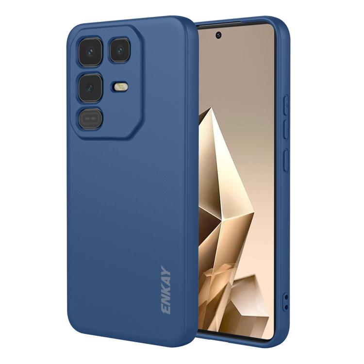 ENKAY Liquid Silicone Soft Shockproof Phone Case, For Infinix Hot 60 Pro+, For Infinix Hot 60 Pro, For Infinix GT 30 Pro, For Infinix Note 50 Pro+ 5G, For Infinix Hot 50 Pro 4G, For Infinix Hot 50 Pro+ 4G, For Infinix Hot 50 4G, For Infinix Hot 50 5G  ...