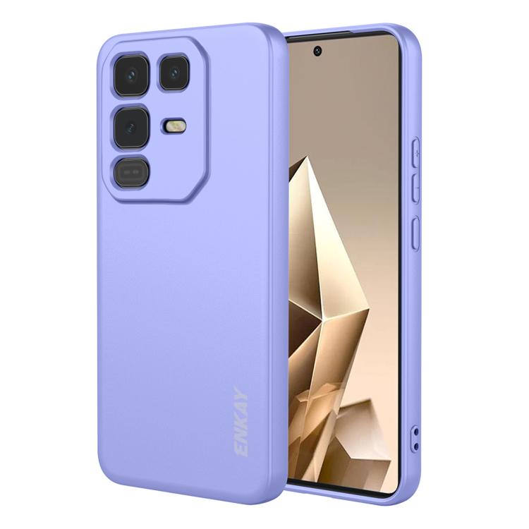 ENKAY Liquid Silicone Soft Shockproof Phone Case, For Infinix Hot 60 Pro+, For Infinix Hot 60 Pro, For Infinix GT 30 Pro, For Infinix Note 50 Pro+ 5G, For Infinix Hot 50 Pro 4G, For Infinix Hot 50 Pro+ 4G, For Infinix Hot 50 4G, For Infinix Hot 50 5G  ...