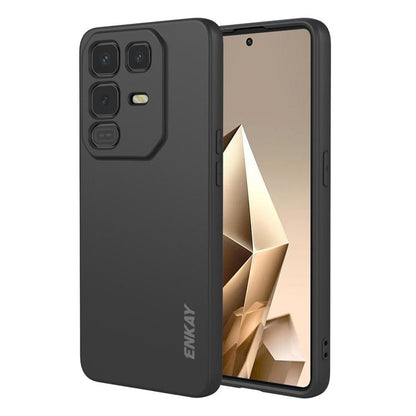 ENKAY Liquid Silicone Soft Shockproof Phone Case, For Infinix Hot 60 Pro+, For Infinix Hot 60 Pro, For Infinix GT 30 Pro, For Infinix Note 50 Pro+ 5G, For Infinix Hot 50 Pro 4G, For Infinix Hot 50 Pro+ 4G, For Infinix Hot 50 4G, For Infinix Hot 50 5G  ...
