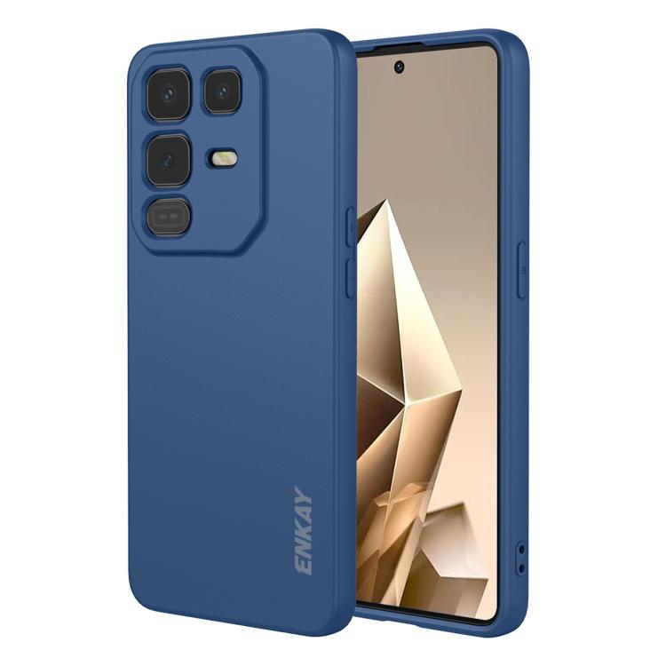 ENKAY Liquid Silicone Soft Shockproof Phone Case, For Infinix Hot 60 Pro+, For Infinix Hot 60 Pro, For Infinix GT 30 Pro, For Infinix Note 50 Pro+ 5G, For Infinix Hot 50 Pro 4G, For Infinix Hot 50 Pro+ 4G, For Infinix Hot 50 4G, For Infinix Hot 50 5G  ...