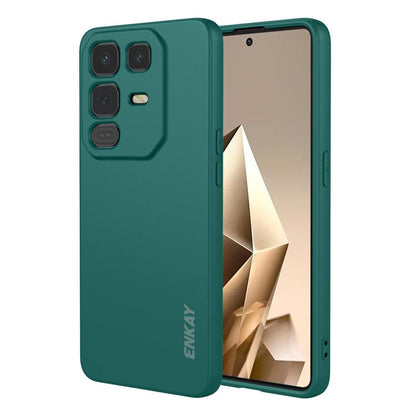 ENKAY Liquid Silicone Soft Shockproof Phone Case, For Infinix Hot 60 Pro+, For Infinix Hot 60 Pro, For Infinix GT 30 Pro, For Infinix Note 50 Pro+ 5G, For Infinix Hot 50 Pro 4G, For Infinix Hot 50 Pro+ 4G, For Infinix Hot 50 4G, For Infinix Hot 50 5G  ...