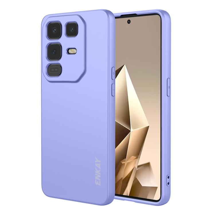 ENKAY Liquid Silicone Soft Shockproof Phone Case, For Infinix Hot 60 Pro+, For Infinix Hot 60 Pro, For Infinix GT 30 Pro, For Infinix Note 50 Pro+ 5G, For Infinix Hot 50 Pro 4G, For Infinix Hot 50 Pro+ 4G, For Infinix Hot 50 4G, For Infinix Hot 50 5G  ...