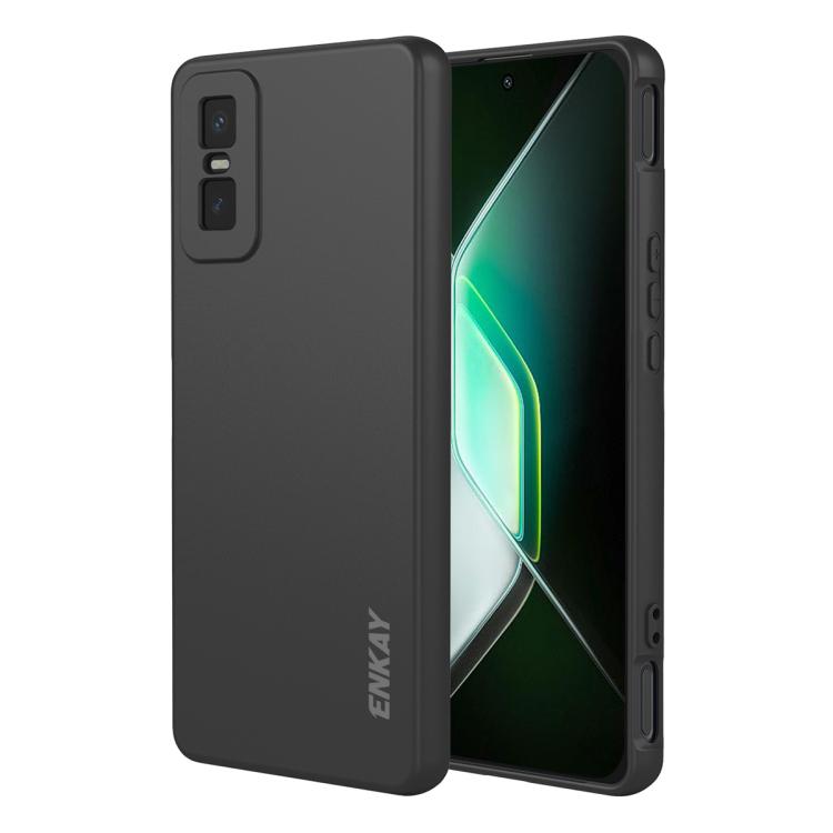 ENKAY Liquid Silicone Soft Shockproof Phone Case, For Infinix Hot 60 Pro+, For Infinix Hot 60 Pro, For Infinix GT 30 Pro, For Infinix Note 50 Pro+ 5G, For Infinix Hot 50 Pro 4G, For Infinix Hot 50 Pro+ 4G, For Infinix Hot 50 4G, For Infinix Hot 50 5G  ...