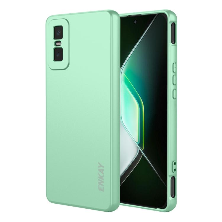 ENKAY Liquid Silicone Soft Shockproof Phone Case, For Infinix Hot 60 Pro+, For Infinix Hot 60 Pro, For Infinix GT 30 Pro, For Infinix Note 50 Pro+ 5G, For Infinix Hot 50 Pro 4G, For Infinix Hot 50 Pro+ 4G, For Infinix Hot 50 4G, For Infinix Hot 50 5G  ...