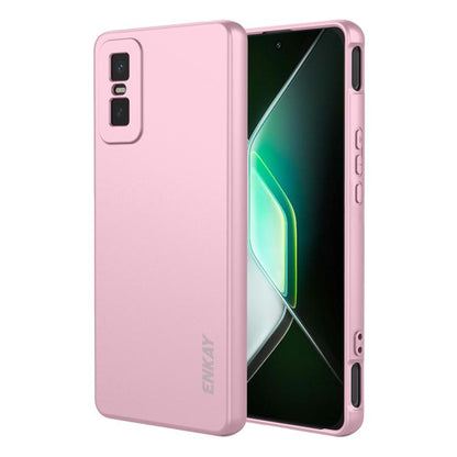 ENKAY Liquid Silicone Soft Shockproof Phone Case, For Infinix Hot 60 Pro+, For Infinix Hot 60 Pro, For Infinix GT 30 Pro, For Infinix Note 50 Pro+ 5G, For Infinix Hot 50 Pro 4G, For Infinix Hot 50 Pro+ 4G, For Infinix Hot 50 4G, For Infinix Hot 50 5G  ...