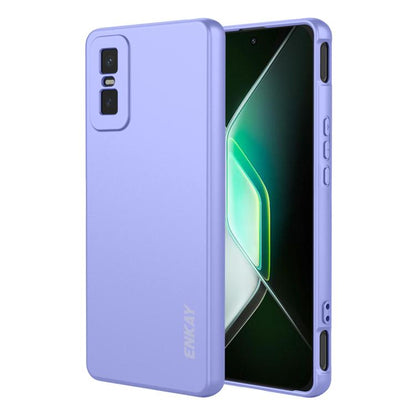 ENKAY Liquid Silicone Soft Shockproof Phone Case, For Infinix Hot 60 Pro+, For Infinix Hot 60 Pro, For Infinix GT 30 Pro, For Infinix Note 50 Pro+ 5G, For Infinix Hot 50 Pro 4G, For Infinix Hot 50 Pro+ 4G, For Infinix Hot 50 4G, For Infinix Hot 50 5G  ...