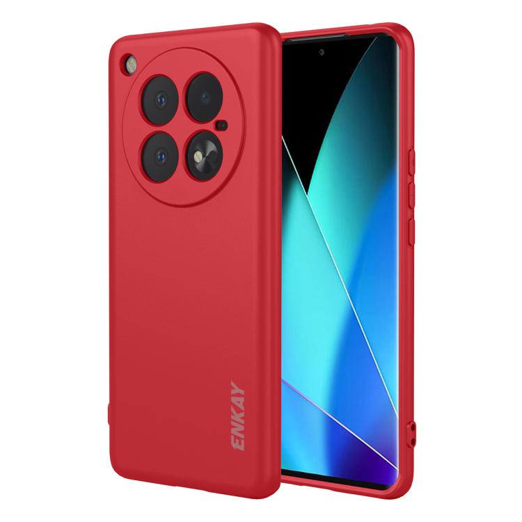 ENKAY Liquid Silicone Soft Shockproof Phone Case, For Infinix Hot 60 Pro+, For Infinix Hot 60 Pro, For Infinix GT 30 Pro, For Infinix Note 50 Pro+ 5G, For Infinix Hot 50 Pro 4G, For Infinix Hot 50 Pro+ 4G, For Infinix Hot 50 4G, For Infinix Hot 50 5G  ...