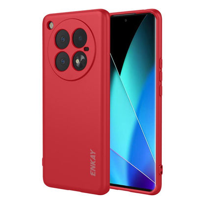 ENKAY Liquid Silicone Soft Shockproof Phone Case, For Infinix Hot 60 Pro+, For Infinix Hot 60 Pro, For Infinix GT 30 Pro, For Infinix Note 50 Pro+ 5G, For Infinix Hot 50 Pro 4G, For Infinix Hot 50 Pro+ 4G, For Infinix Hot 50 4G, For Infinix Hot 50 5G  ...