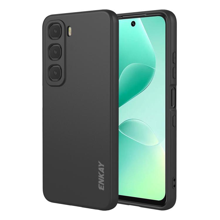 ENKAY Liquid Silicone Soft Shockproof Phone Case, For Infinix Hot 60 Pro+, For Infinix Hot 60 Pro, For Infinix GT 30 Pro, For Infinix Note 50 Pro+ 5G, For Infinix Hot 50 Pro 4G, For Infinix Hot 50 Pro+ 4G, For Infinix Hot 50 4G, For Infinix Hot 50 5G  ...