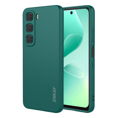 ENKAY Liquid Silicone Soft Shockproof Phone Case, For Infinix Hot 60 Pro+, For Infinix Hot 60 Pro, For Infinix GT 30 Pro, For Infinix Note 50 Pro+ 5G, For Infinix Hot 50 Pro 4G, For Infinix Hot 50 Pro+ 4G, For Infinix Hot 50 4G, For Infinix Hot 50 5G  ...