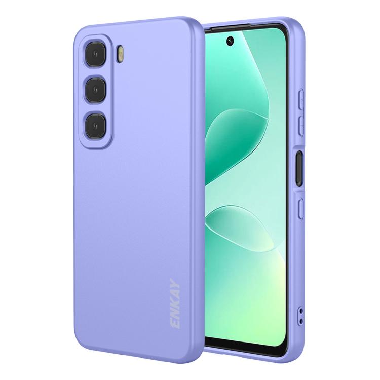 ENKAY Liquid Silicone Soft Shockproof Phone Case, For Infinix Hot 60 Pro+, For Infinix Hot 60 Pro, For Infinix GT 30 Pro, For Infinix Note 50 Pro+ 5G, For Infinix Hot 50 Pro 4G, For Infinix Hot 50 Pro+ 4G, For Infinix Hot 50 4G, For Infinix Hot 50 5G  ...