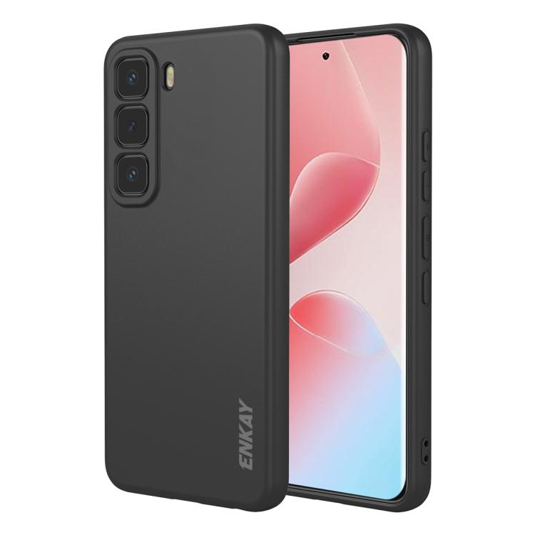 ENKAY Liquid Silicone Soft Shockproof Phone Case, For Infinix Hot 60 Pro+, For Infinix Hot 60 Pro, For Infinix GT 30 Pro, For Infinix Note 50 Pro+ 5G, For Infinix Hot 50 Pro 4G, For Infinix Hot 50 Pro+ 4G, For Infinix Hot 50 4G, For Infinix Hot 50 5G  ...