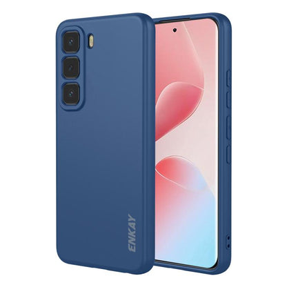ENKAY Liquid Silicone Soft Shockproof Phone Case, For Infinix Hot 60 Pro+, For Infinix Hot 60 Pro, For Infinix GT 30 Pro, For Infinix Note 50 Pro+ 5G, For Infinix Hot 50 Pro 4G, For Infinix Hot 50 Pro+ 4G, For Infinix Hot 50 4G, For Infinix Hot 50 5G  ...