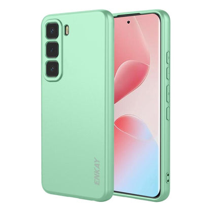 ENKAY Liquid Silicone Soft Shockproof Phone Case, For Infinix Hot 60 Pro+, For Infinix Hot 60 Pro, For Infinix GT 30 Pro, For Infinix Note 50 Pro+ 5G, For Infinix Hot 50 Pro 4G, For Infinix Hot 50 Pro+ 4G, For Infinix Hot 50 4G, For Infinix Hot 50 5G  ...