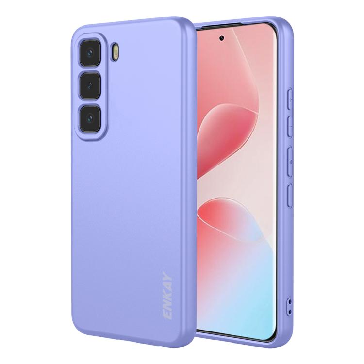 ENKAY Liquid Silicone Soft Shockproof Phone Case, For Infinix Hot 60 Pro+, For Infinix Hot 60 Pro, For Infinix GT 30 Pro, For Infinix Note 50 Pro+ 5G, For Infinix Hot 50 Pro 4G, For Infinix Hot 50 Pro+ 4G, For Infinix Hot 50 4G, For Infinix Hot 50 5G  ...