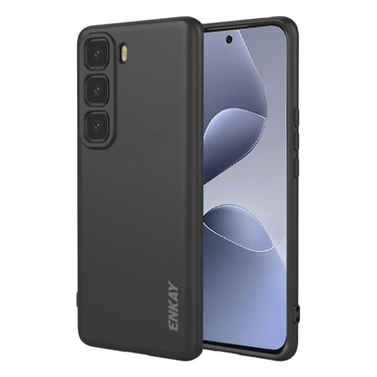 ENKAY Liquid Silicone Soft Shockproof Phone Case, For Infinix Hot 60 Pro+, For Infinix Hot 60 Pro, For Infinix GT 30 Pro, For Infinix Note 50 Pro+ 5G, For Infinix Hot 50 Pro 4G, For Infinix Hot 50 Pro+ 4G, For Infinix Hot 50 4G, For Infinix Hot 50 5G  ...