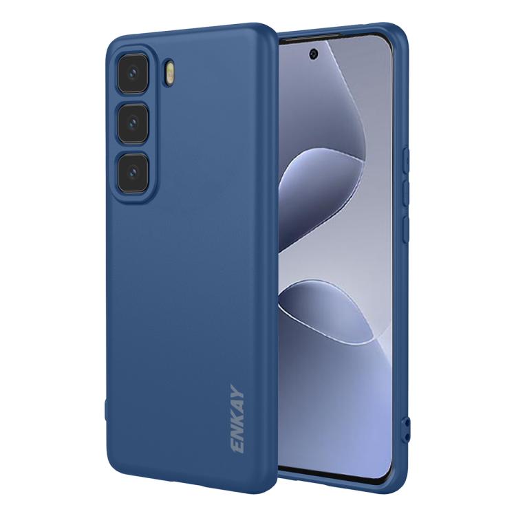 ENKAY Liquid Silicone Soft Shockproof Phone Case, For Infinix Hot 60 Pro+, For Infinix Hot 60 Pro, For Infinix GT 30 Pro, For Infinix Note 50 Pro+ 5G, For Infinix Hot 50 Pro 4G, For Infinix Hot 50 Pro+ 4G, For Infinix Hot 50 4G, For Infinix Hot 50 5G  ...