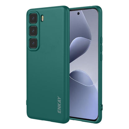 ENKAY Liquid Silicone Soft Shockproof Phone Case, For Infinix Hot 60 Pro+, For Infinix Hot 60 Pro, For Infinix GT 30 Pro, For Infinix Note 50 Pro+ 5G, For Infinix Hot 50 Pro 4G, For Infinix Hot 50 Pro+ 4G, For Infinix Hot 50 4G, For Infinix Hot 50 5G  ...