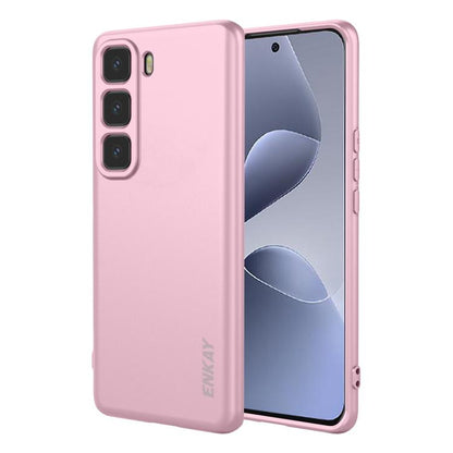 ENKAY Liquid Silicone Soft Shockproof Phone Case, For Infinix Hot 60 Pro+, For Infinix Hot 60 Pro, For Infinix GT 30 Pro, For Infinix Note 50 Pro+ 5G, For Infinix Hot 50 Pro 4G, For Infinix Hot 50 Pro+ 4G, For Infinix Hot 50 4G, For Infinix Hot 50 5G  ...