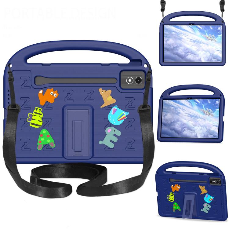 Cartoon Sparrow EVA Shockproof Tablet Case with Shoulder Strap, For Lenovo Idea Tab Plus Pad 12.1, For Lenovo Tab P12 2023 12.7