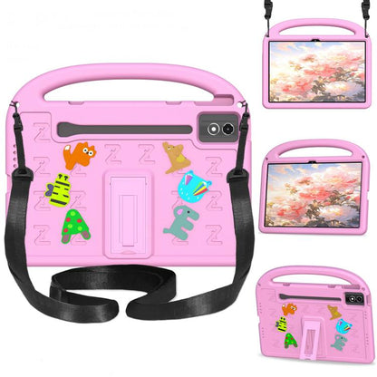 Cartoon Sparrow EVA Shockproof Tablet Case with Shoulder Strap, For Lenovo Idea Tab Plus Pad 12.1, For Lenovo Tab P12 2023 12.7