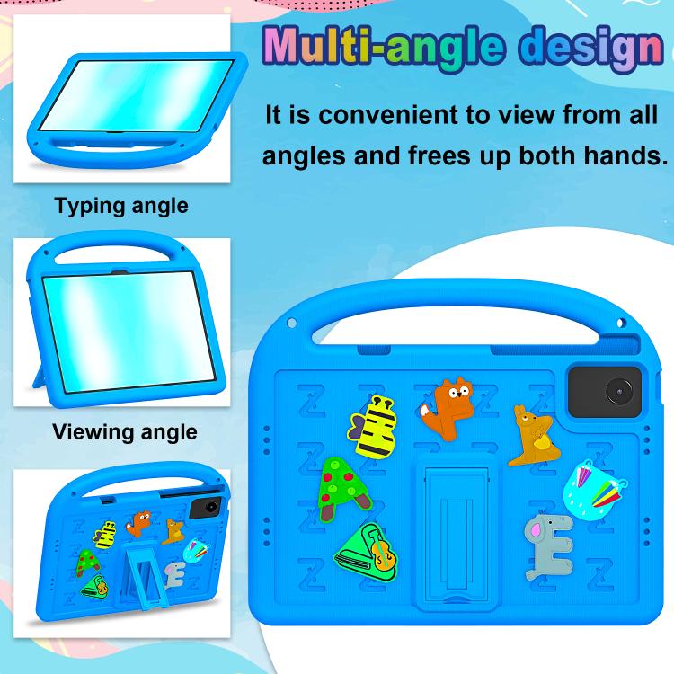 Cartoon Sparrow EVA Shockproof Tablet Case with Shoulder Strap, For Lenovo Idea Tab Plus Pad 12.1, For Lenovo Tab P12 2023 12.7