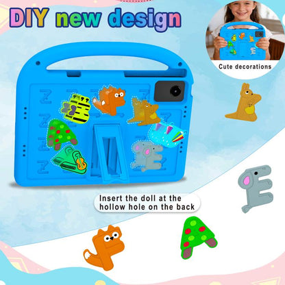 Cartoon Sparrow EVA Shockproof Tablet Case with Shoulder Strap, For Lenovo Idea Tab Plus Pad 12.1, For Lenovo Tab P12 2023 12.7