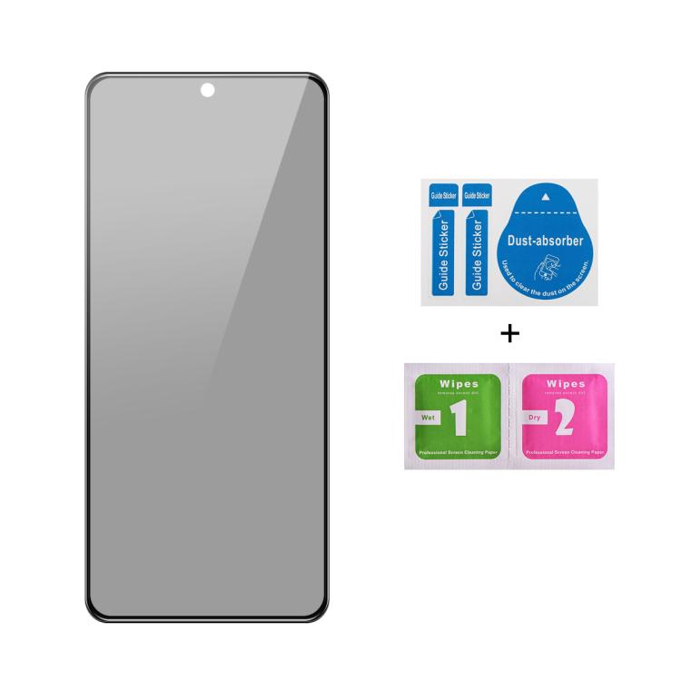 JUNSUNMAY 25 PCS/Pack Silk Print Full Coverage Privacy Tempered Glass Film, For Redmi Note 17 Pro Global 163.5mm, For Xiaomi Poco F9 Ultra 5G, For Xiaomi Poco F9 Pro 5G, For Redmi A7 4G 171.8mm, For Redmi A7 Pro 4G 171mm                                ...