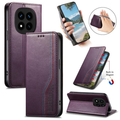 Elastic Wristband Magnetic Suction Leather Phone Case, For Xiaomi Poco X8 Pro Max 5G, For Xiaomi Poco X8 Pro 5G, For Redmi Turbo 5 Max 5G, For Redmi Turbo 5 5G, For Xiaomi 17 Pro Max, For Xiaomi 17 Pro, For Xiaomi 17, For Xiaomi Poco M7 4G 169mm       ...