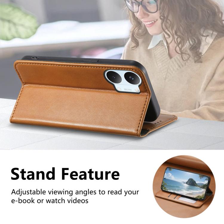 Elastic Wristband Magnetic Suction Leather Phone Case, For Xiaomi Poco X8 Pro Max 5G, For Xiaomi Poco X8 Pro 5G, For Redmi Turbo 5 Max 5G, For Redmi Turbo 5 5G, For Xiaomi 17 Pro Max, For Xiaomi 17 Pro, For Xiaomi 17, For Xiaomi Poco M7 4G 169mm       ...
