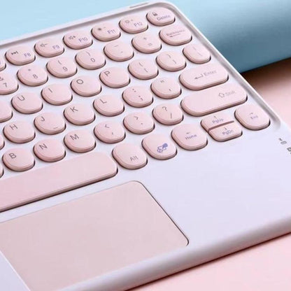Round Touch Keyboard Case for Tablet, For Lenovo xiaoxin pad GT 11.1 2025, For Lenovo xiaoxin pad GT 11.1 202511.1